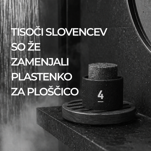 Črn šampon za mastne lase
