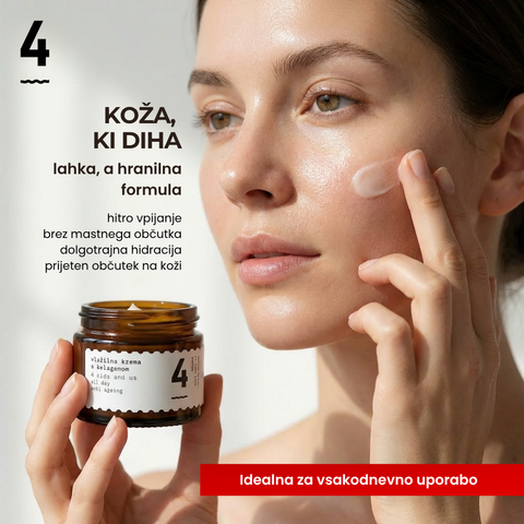 Intenzivno vlažilna krema s kolagenom